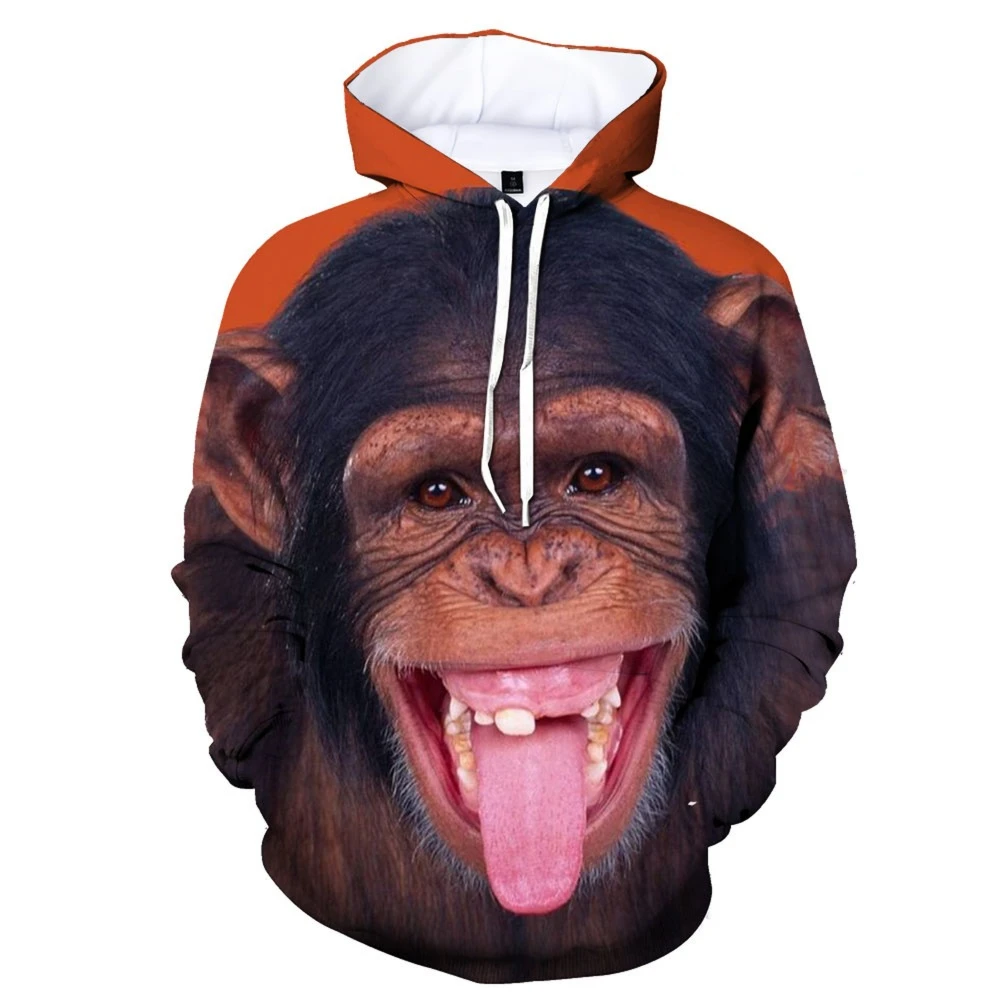 New-Fashion-Animal-Gorilla-monkey-3D-Printing-Angry-Gorilla-Hoodie-Men