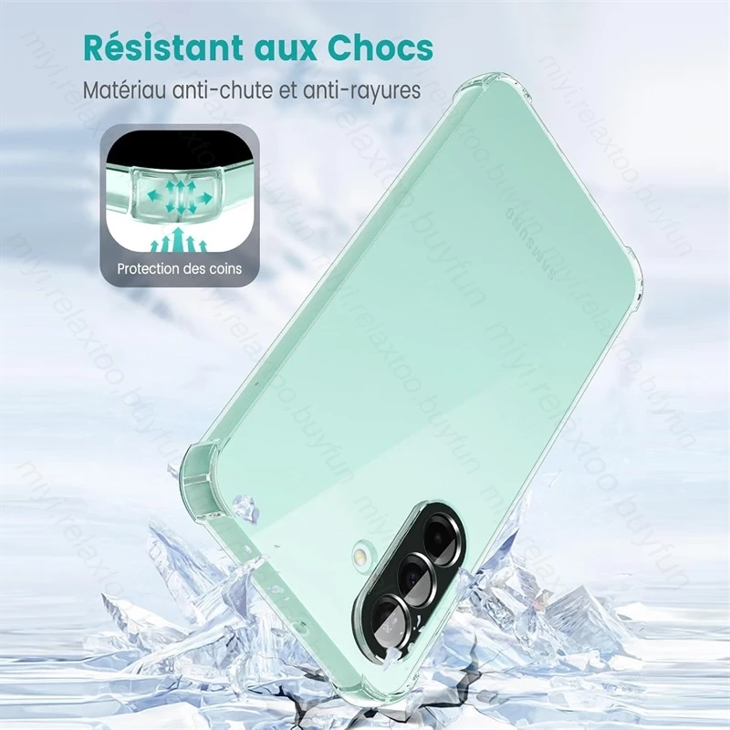 Ultra-Thin Transparent Silicone Case - Clear Crystal Back Cover