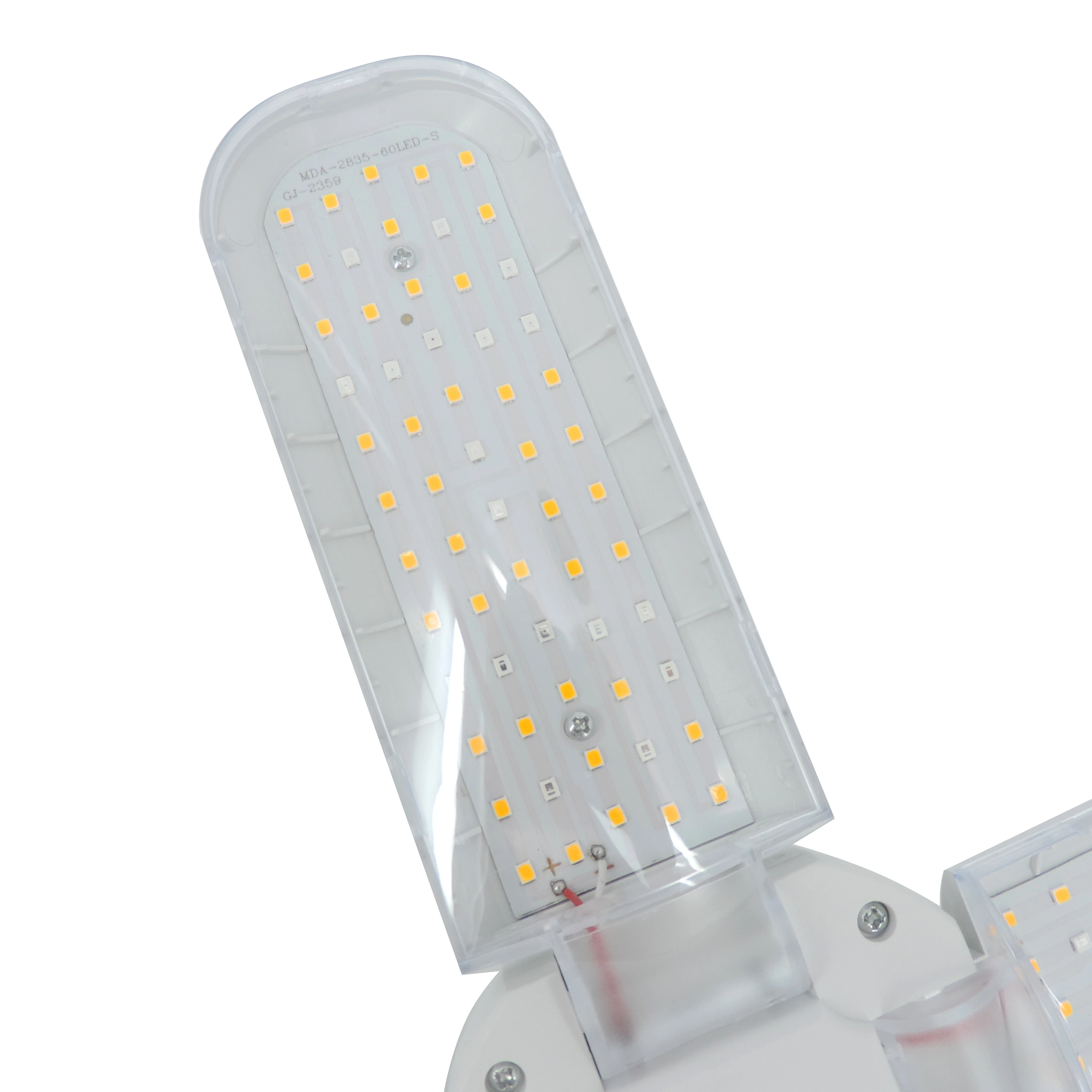 실내 식물용 접이식 LED 성장 조명, 전체 스펙트럼 E27 식물 성장 조명, Phytolamp 전구, 꽃 u, 36W, 48W