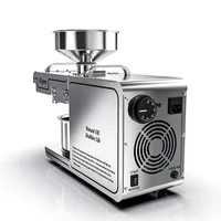Home Use Digital Display Temperature Control Automatic Oil Press Stainless Steel Frying Machine Oil Pressing Cold Hot Extractor 2