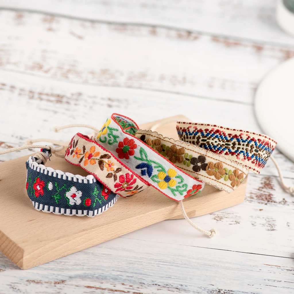 Bracelet Jewelry String Adjustable Handmade Macrame Rope Woven Bracelet For Women