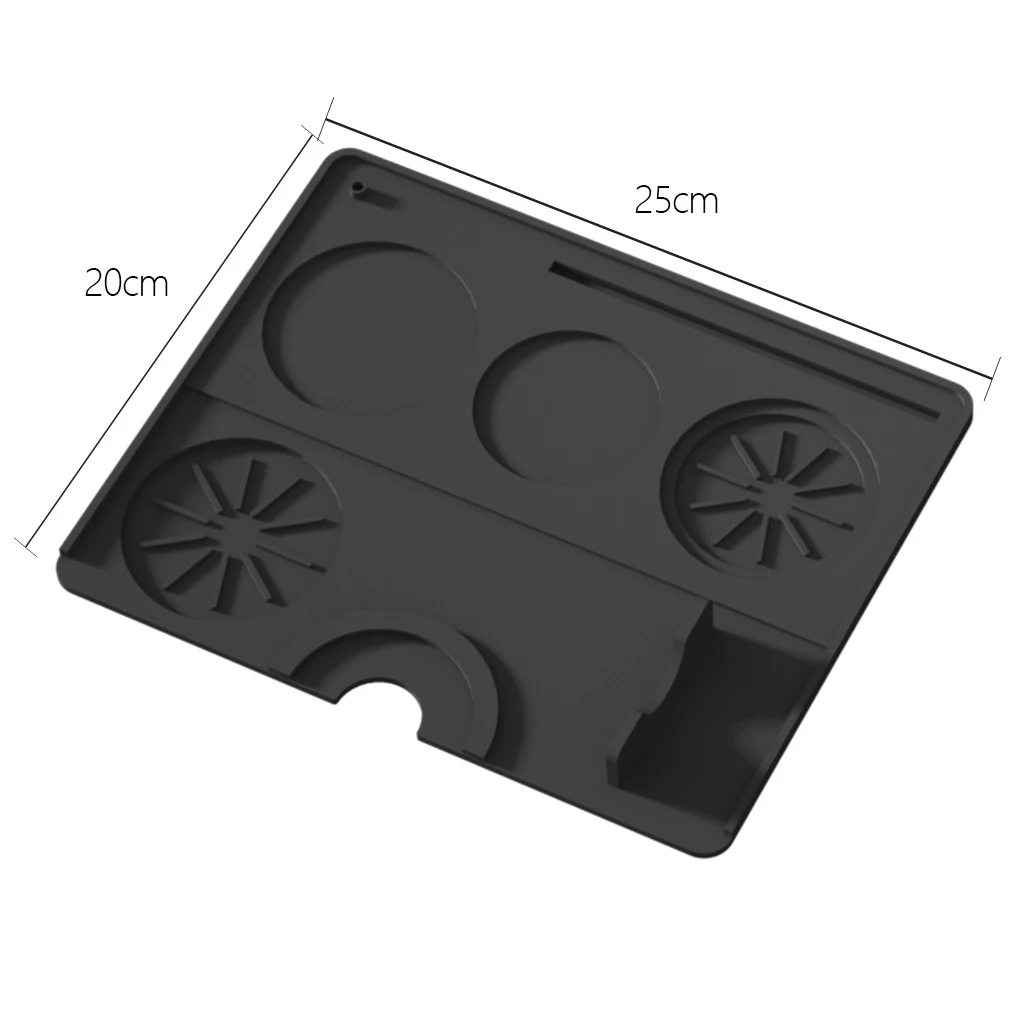 New Espresso Tamping Mat Silicone Non Slip Holder Pad Tamper Station for Home Cafe Kitchen Bar Coffee Tamp Mat Accessory Tool