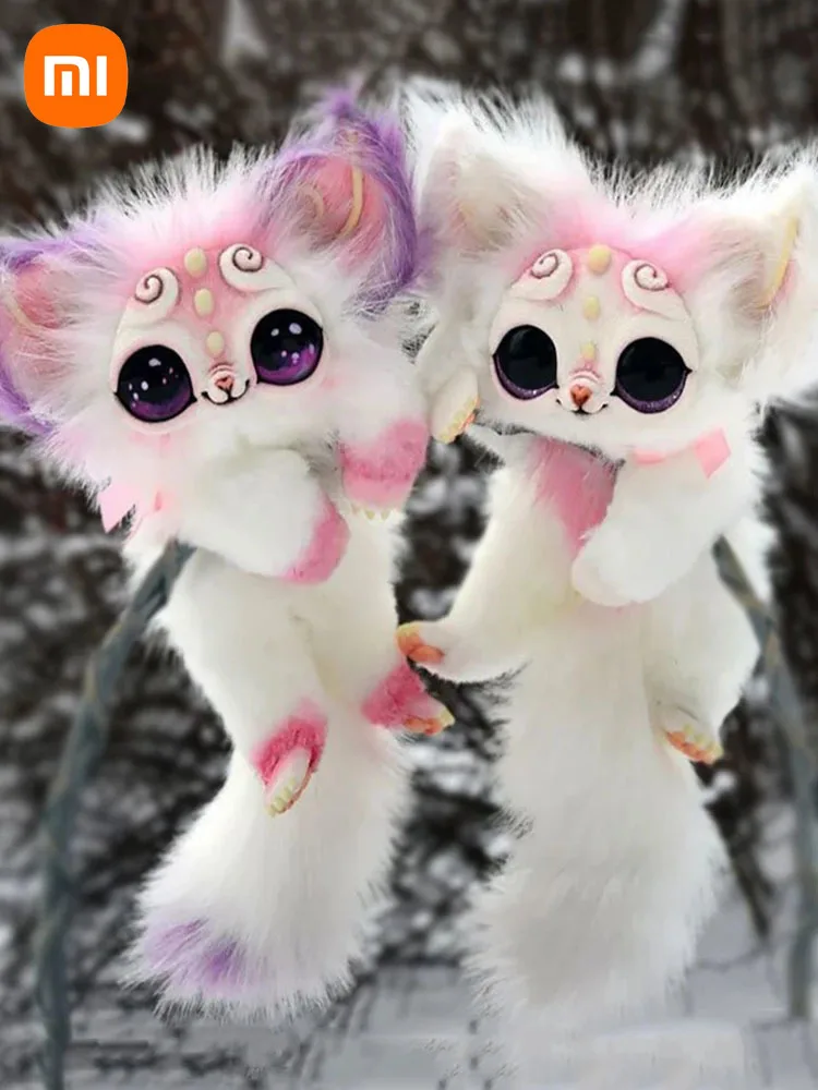 25CM Elf Creature Plush Toys The Legendary Cheshire Cat Axolotl Stuff Doll Gift Xiaomi Crafts Home Living Room Decoration |