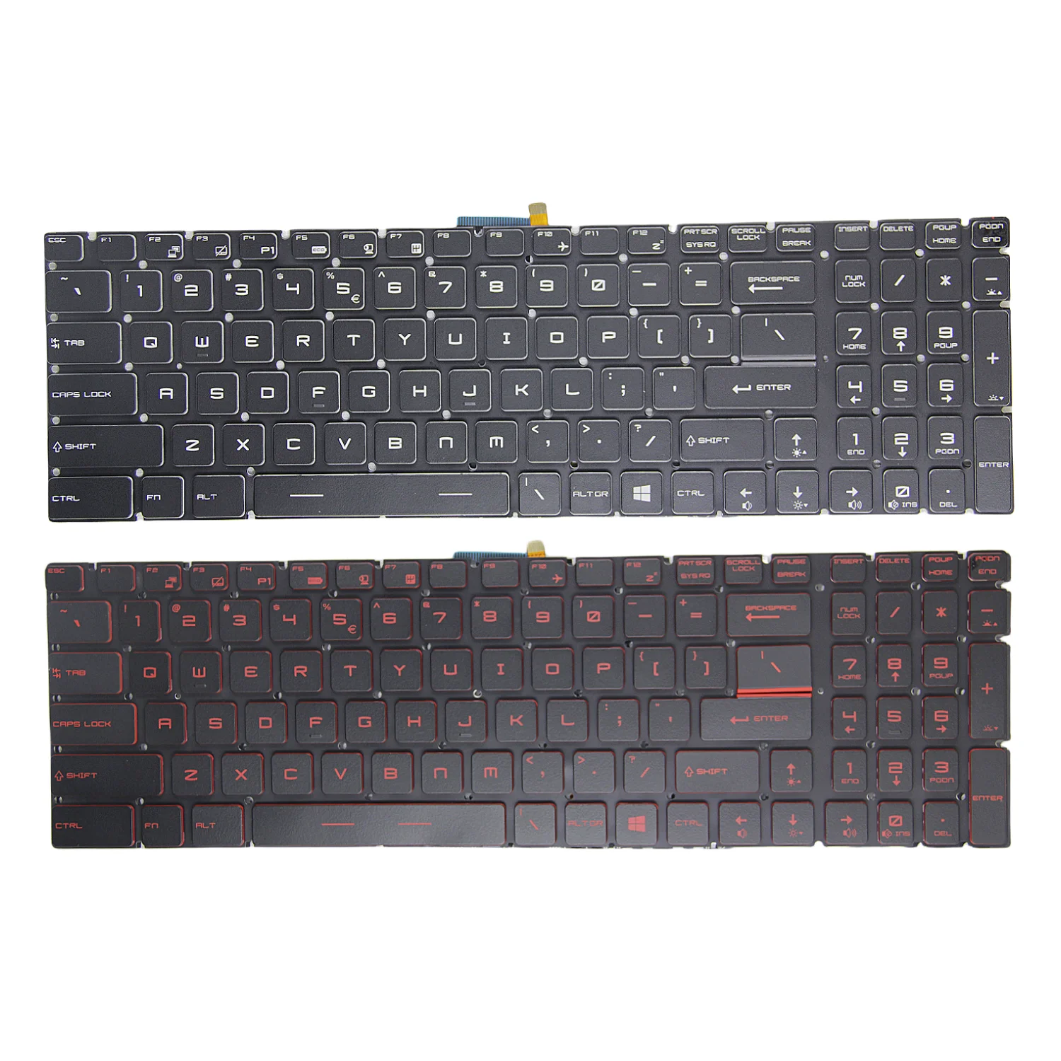 Clavier AZERTY Français Pour MSI, Compatibles GF72, GS63, GE62, Etc. - Occasion