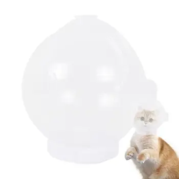 고양이 물림 방지 조절식 통기성 볼 총구, 고양이 머리 보호 공간 볼, 물림 방지 고양이 머리 보호 공간 볼