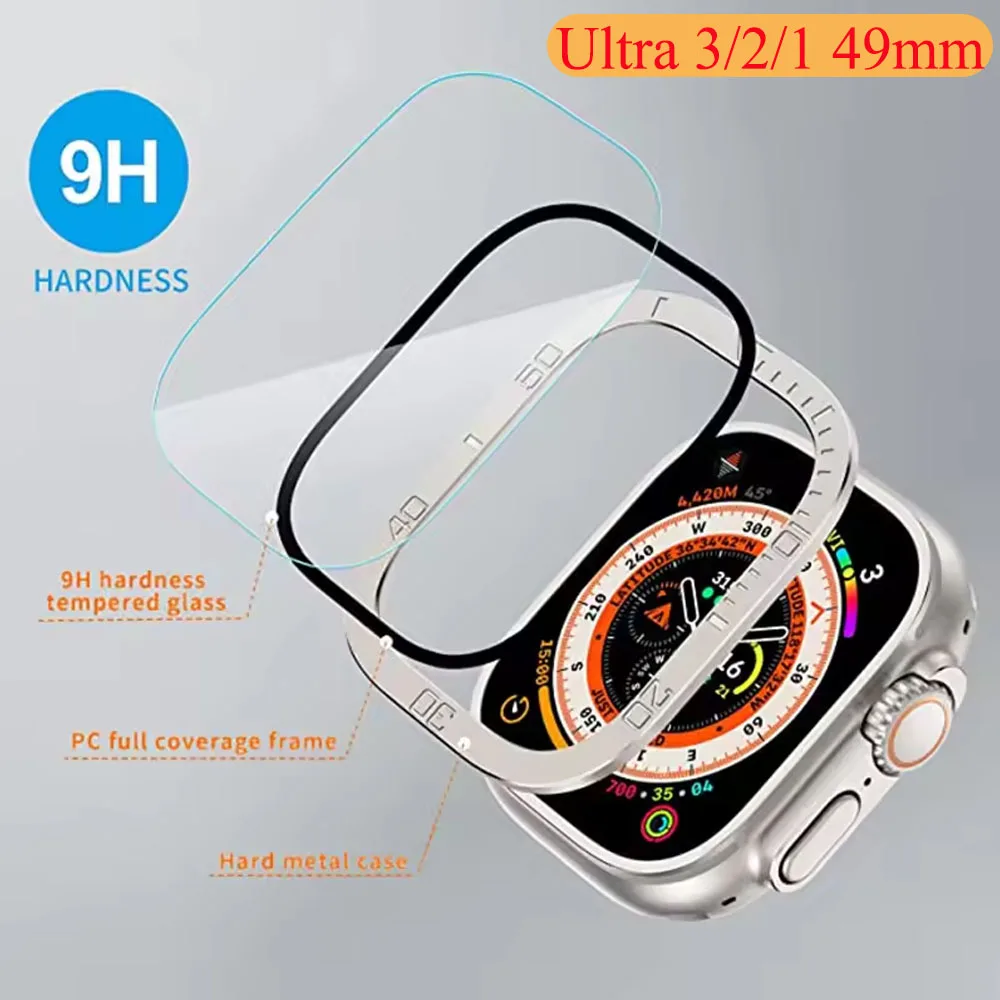 Premium Tempered Glass HD Screen Protector with Metal Bumper