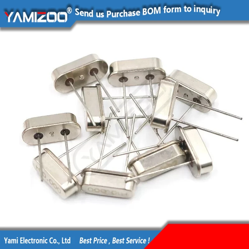 7 값 * 5pcs = 35pcs 32.768Khz 6Mhz 8Mhz 11.0592Mhz 12Mhz 16Mhz 20Mhz 수정 발진기 HC-49S 키트