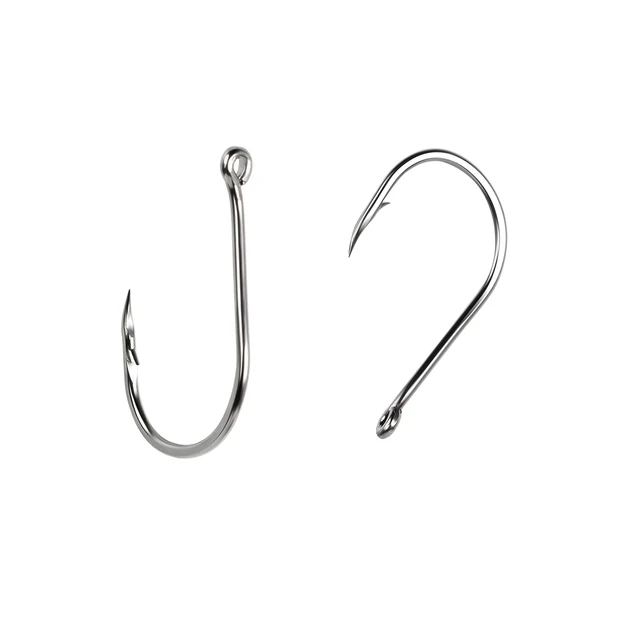 50pcs Circle Carp Eyed Fishing Hook Size 2-16# Ring eye Fishhooks Fishing  Hooks Single Jig Fish Hook Tackle - AliExpress