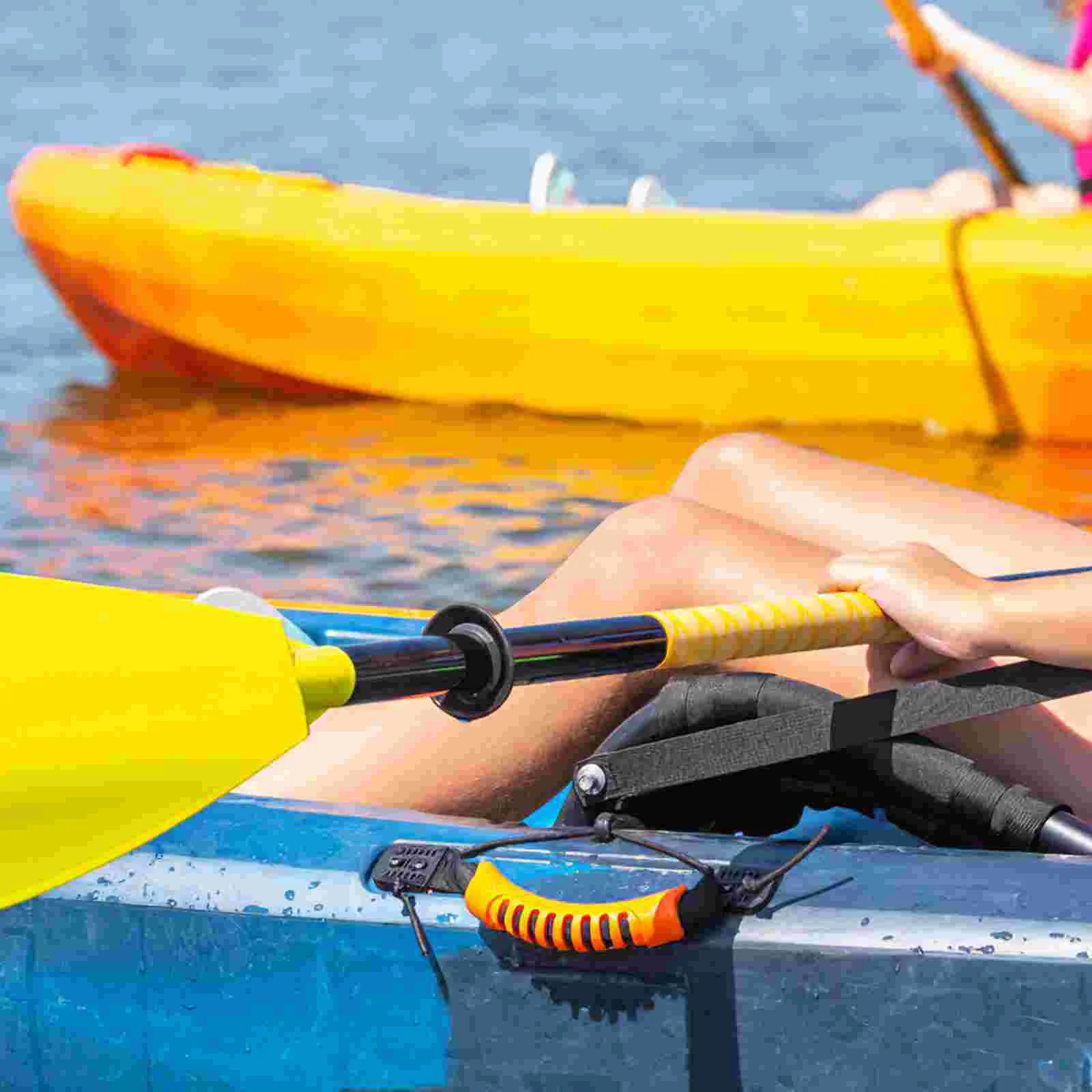 XHBTS 2 Pack Kayak Carry Handles With Hardware - Durable Rubber Replacement Handles With Screws For Kayak, Canoe, Luggage