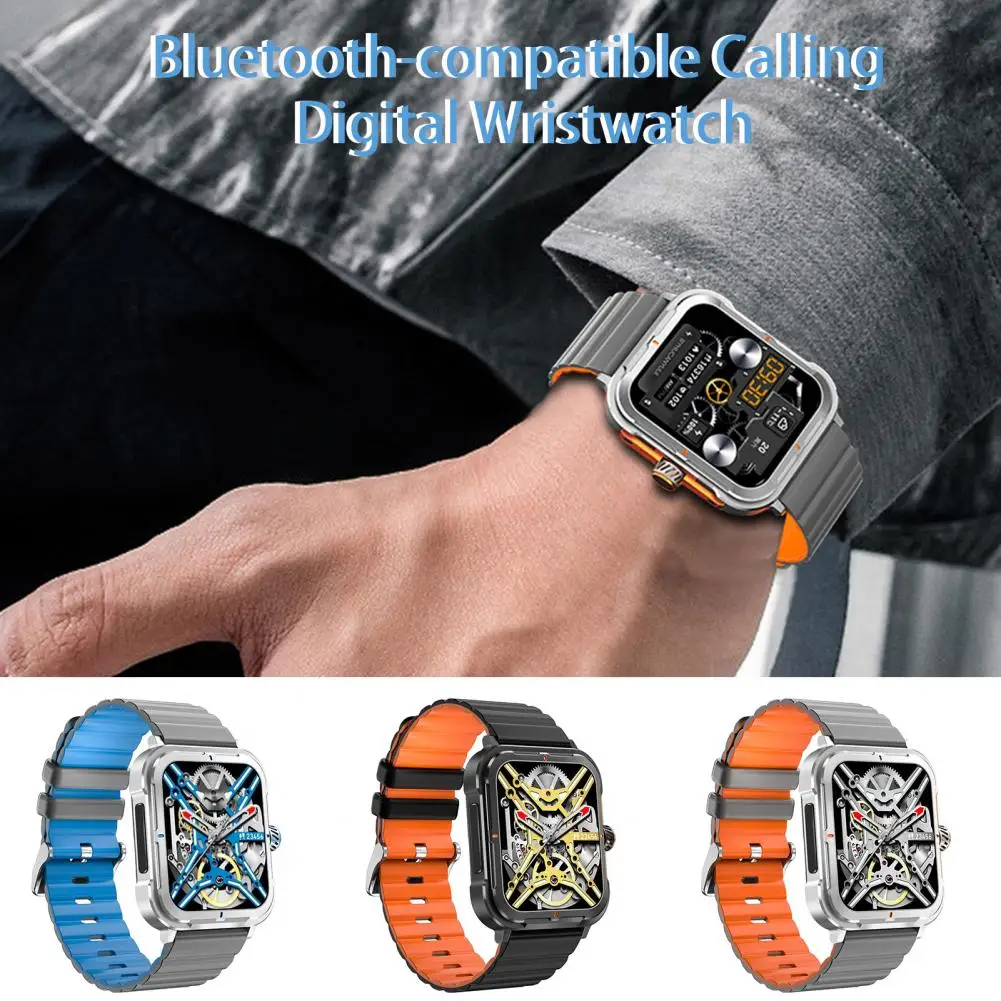 

Умные часы D09 с экраном 1,9 дюйма, наручные часы с поддержкой bluetooth, многоциферблатный переключатель, умный Браслет для мониторинга здоровья, умный Браслет