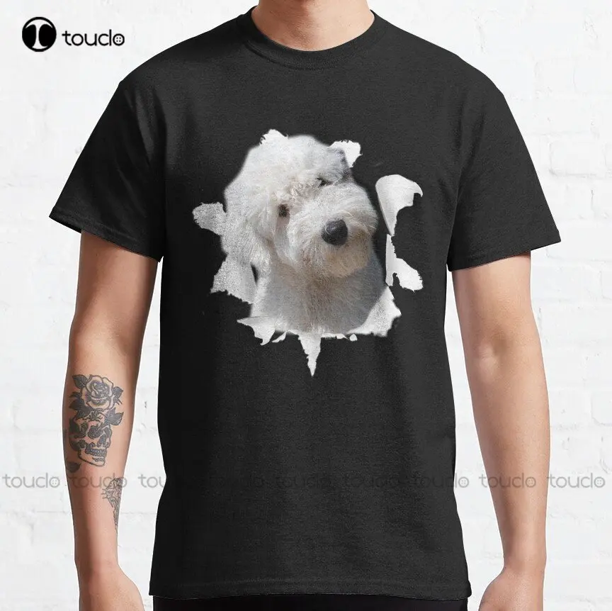 Old English Sheepdog Shirt - Old English Sheepdog Tshirt Classic T-Shirt Black Button Up Shirt Donna Regalo Personalizzato Xs-5Xl