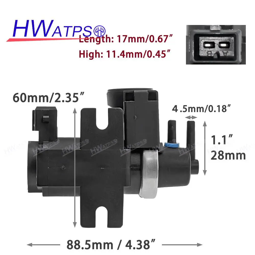 Turbocharge Boost Converter Solenoid Valve 11747626351 For BMW 320i 328i 535i X3 X5 X6 2.0L 3.0L 2010-700887210 11747584628 Solenoid Gasket Kit