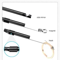Peroscope industriel KERUI, caméra endoscopique 3 en 1 avec 6 LED, Type C, étanche IP67, Mini caméra OTG pour l'inspection des pipelines 6