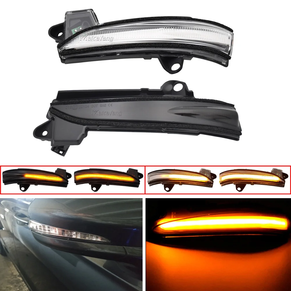 

LED Turn Signal Light Side Lamp Dynamic Blinker For Ford Mondeo 2013-2020 USA Version For Ford Fusion 2013-2020 USA Version
