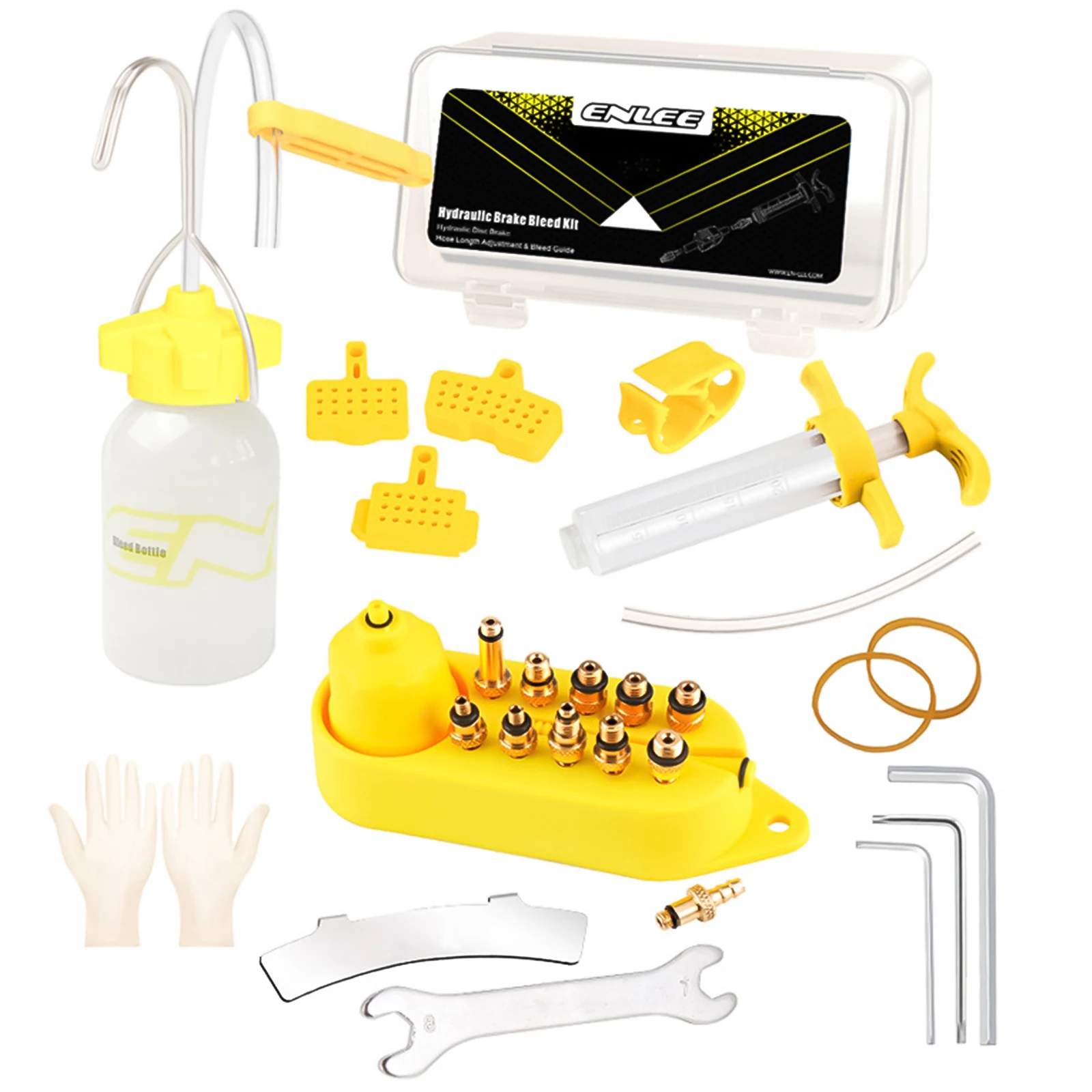 

Латунный соединитель для масляного тормоза велосипеда, инструмент для впрыска масла