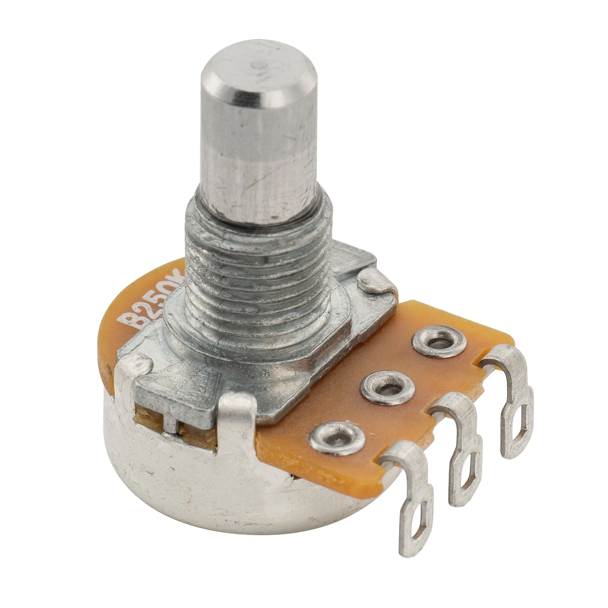 Alpha A250K/B250K/A500K/B500K Mini-Potentiometer, metrisch, mit kurzem Schaft, 6,5 mm, Audio-Linear-Potentiometer für E-Gitarre und Bass – Detail 7