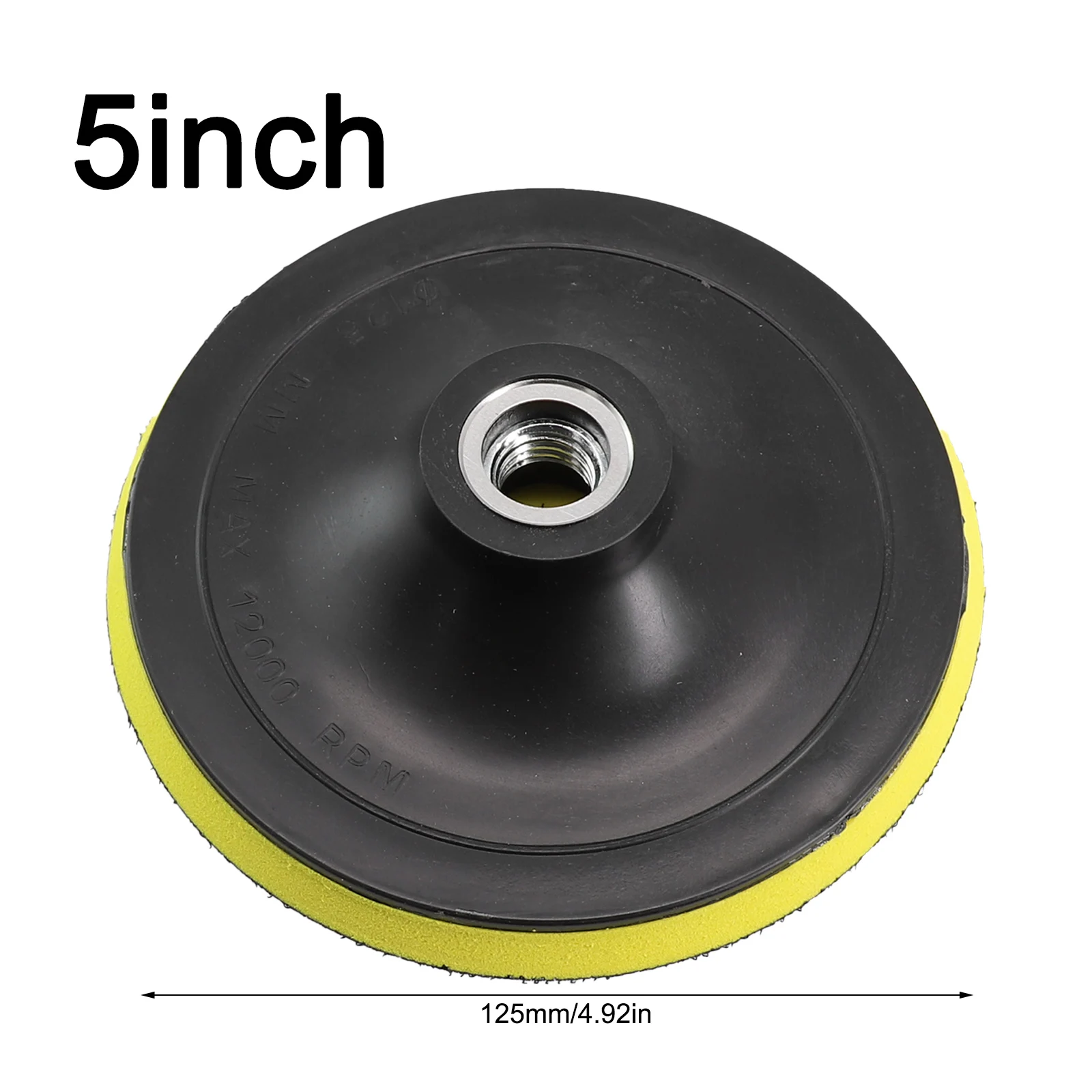 

5 Inch 125mm Sanding Backing Pads M10 M14 Drill Adapter Hook And Loop Buffing-Wheel Abrasive Sanding Disc For Power Sander Tools