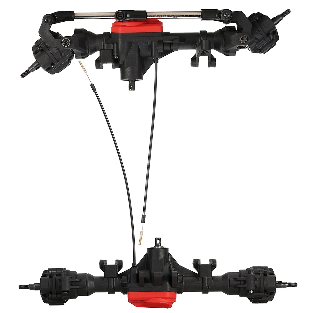 Essieux Avant et Arrière pour Crawler RC 1/10 - Haute Garde au Sol