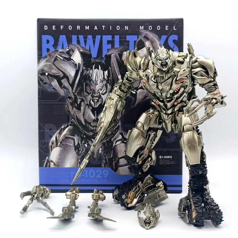 Baiwei Transformation Tw1029 Megatank Anime Figure Movie Megatank Metal Coating Studio Series Ko Ss13 Action Figure Robot Toys