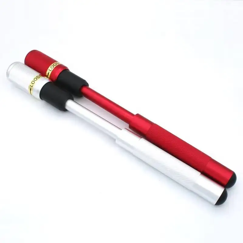 Tbest Snooker Cue Extender da 12.6 Pollici in Lega di Alluminio Biliardo telescopico Estensione Cue Biliardo Pool Cue Extreme Extender Estensione telescopica(Argento