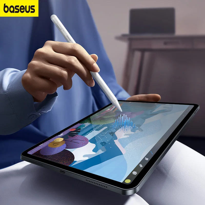 Caneta Baseus-stylus para Ipad Air Ipad 10 Ipad Pro Ipad Mini Rejeição Palm Sucção Magnética
