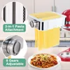 Slicer/Shredder Pasta Maker Set for Kitchenaid Stand Mixer,Fresh Prep Cheese Grater Food Slicers Attachment for Mixer 5 Blades 5