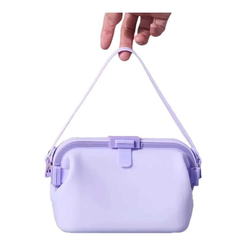 Durable Silicone Reusable Bag - Foldable, Heat Resistant, Leak Proof & Portable