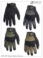 PIG FDT Style Alpha Tactical Gloves for outdoor camping riding Breathable lightweight non-slip touch screen 1