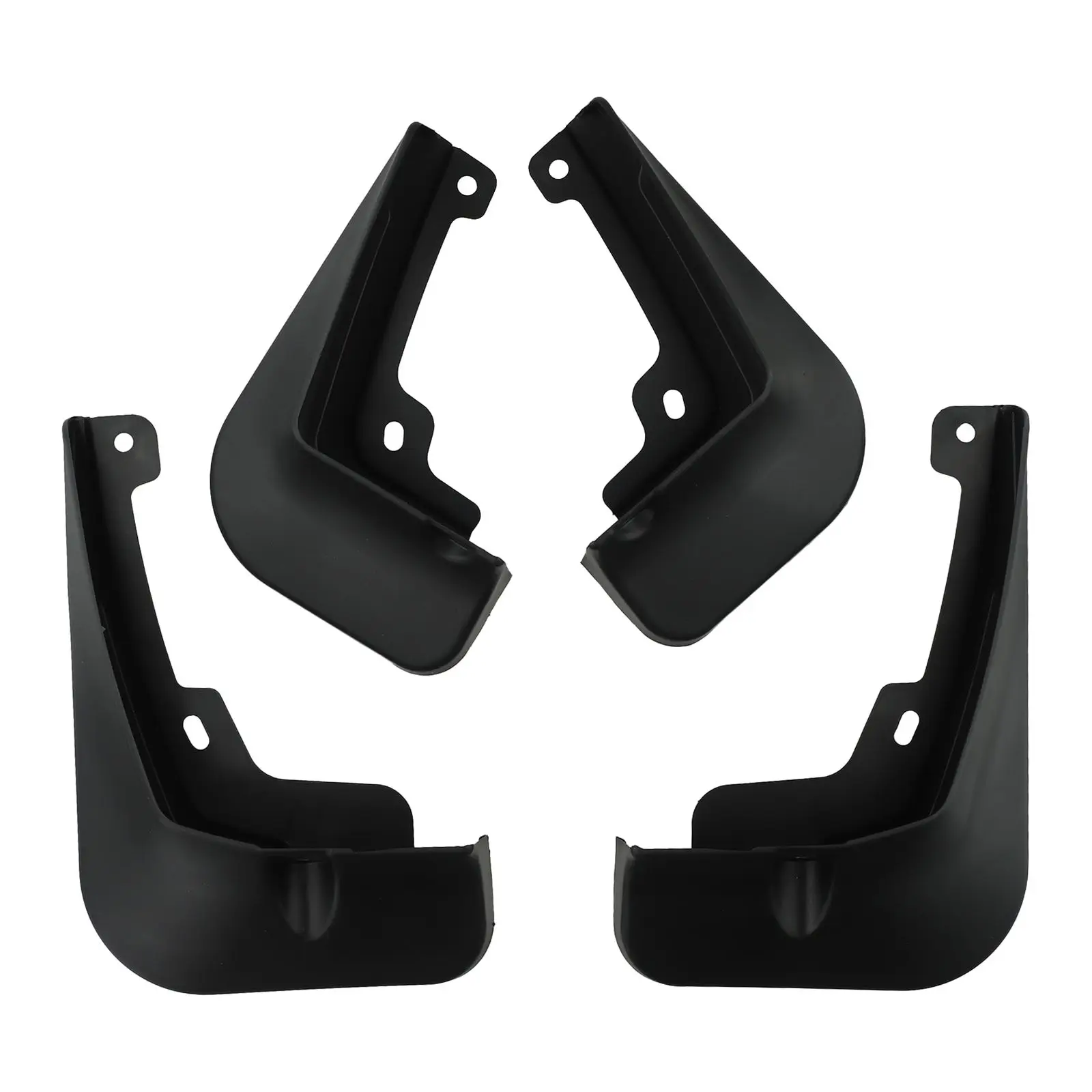 

Car 4Pcs ABS Black Accessories For Vehicles For KIA EV9 Mudguards Mud Flaps Splash Guards Front Rear Wheels Fender Hot Sale