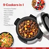 Carori 9-in-1 Electric Pressure Cooker 6 Qt,Programmable Multi-Function Cooker with Safer Vent,Olla de Presion,Rice Cooker,1000W 2