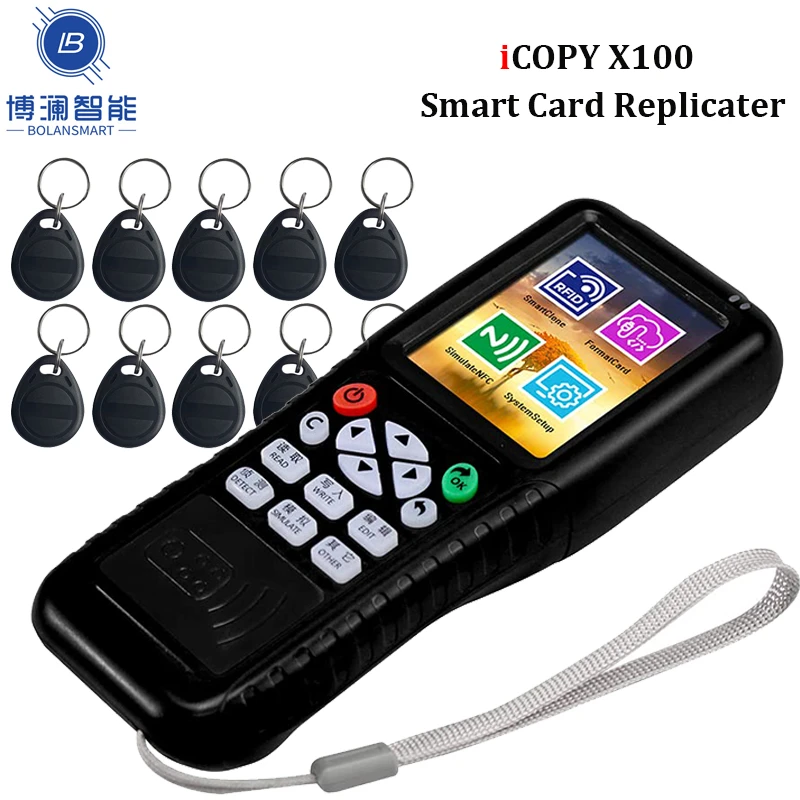 10 Frequency 125khz RFID card reader writer copier programmer Aliexpress