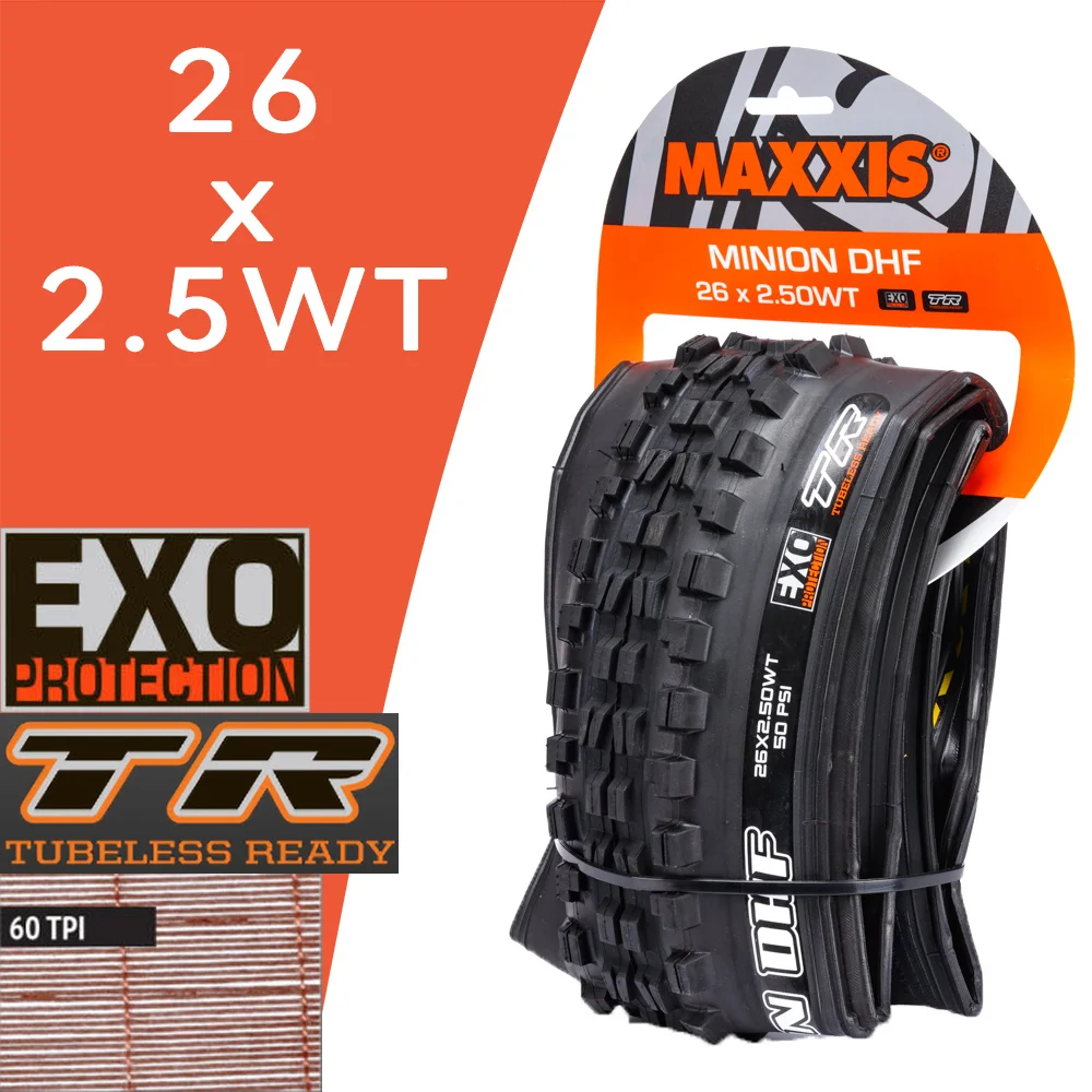 MAXXIS MINION DHF 26×2,50 2本新品未使用品 Maxxis Minion DHF 26