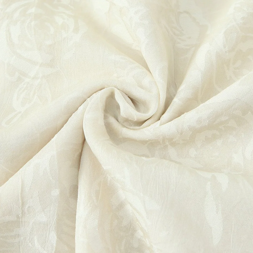 Square Collar Pleated Waist Embossed Chiffon Dress Plus Size Women Summer Premium French Commuter Puff Sleeve A-Line Dresses