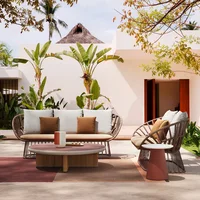 Nordic Style Luxury Outdoor Chair Balcony Summer Garden Backyard Playground Chair Adult Couple Sillas Nordicas Home Furniture