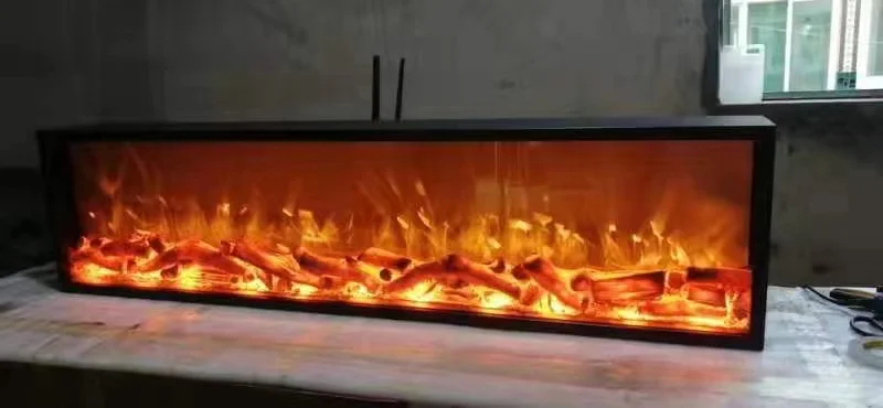 lowest price shipping to door 120cmx40cmx15cm electric fireplace with heat function