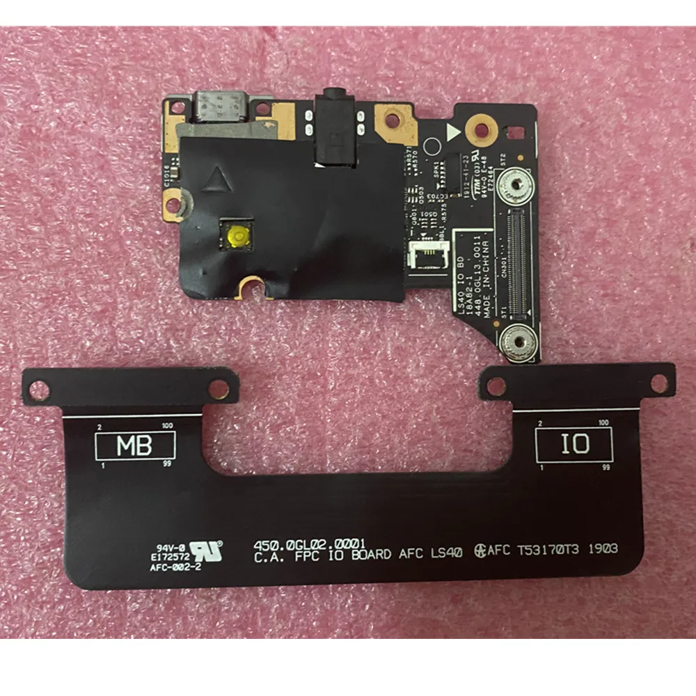 

Original for Lenovo Yoga S940-14IWL Audio board IO TYPE-C Board Cable 5C50S25012 5C50S24918