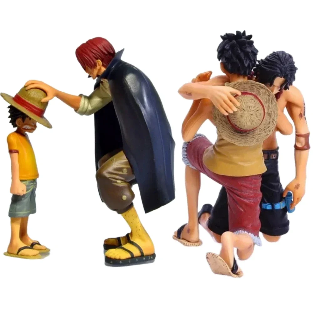 

Original Anime One Piece DS Scenario D.Luffy Shanks Tony Chopper Top Battle Action Figure Collection Model Kids for Toys Gifts