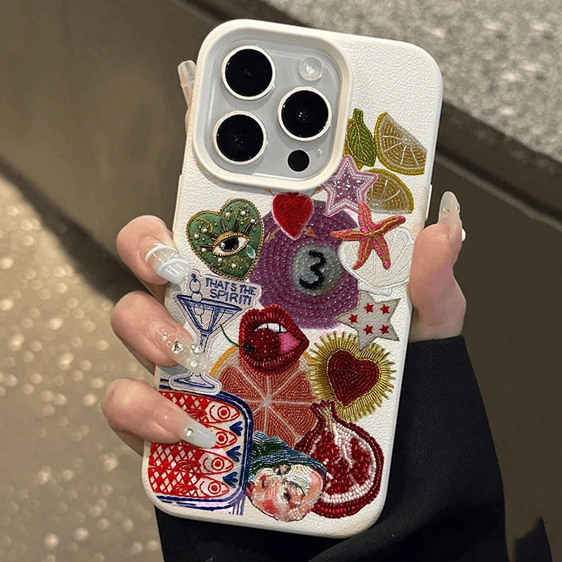 Ocean Lips Element Pattern Phone Case Cover