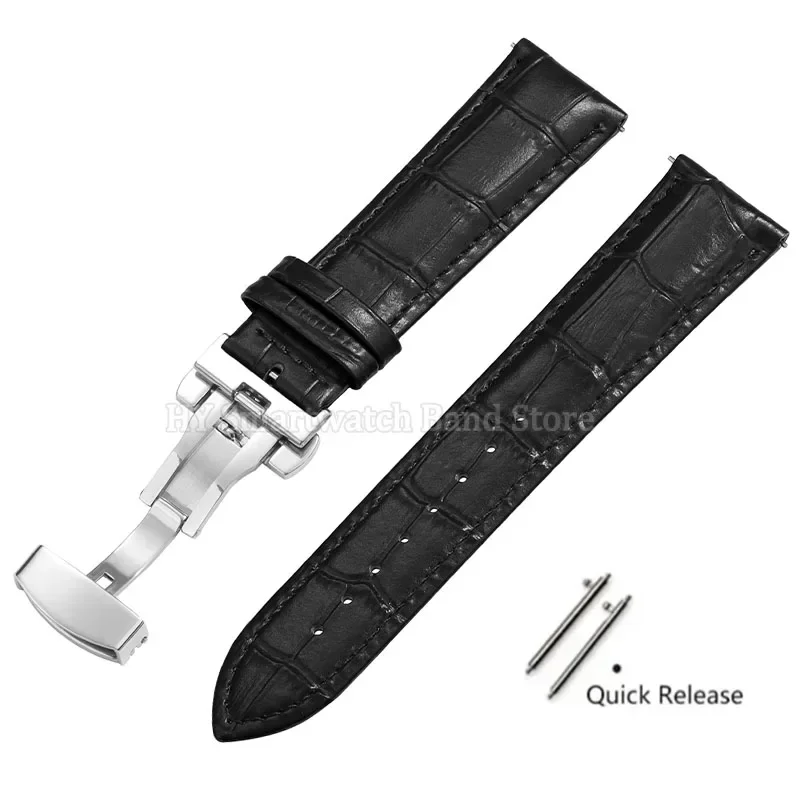 Premium Leather Quick Release Watch Strap - Universal Sizes