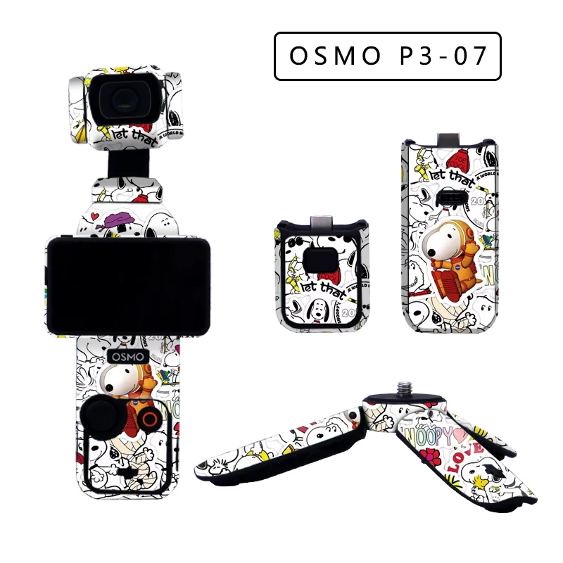 for DJI OSMO Pocket 3 Stickers Decal Skin Full cover Camera Protector Waterproof for DJI Pocket 3 Accessories