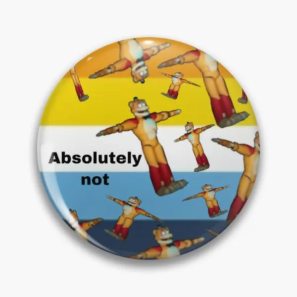 Glamrock Freddy Fazbear Aroace Pride Flag Meme Soft Button Pin Gioielli Divertenti Cappello Creativo Spilla Distintivo Vestiti Moda Cartone Animato