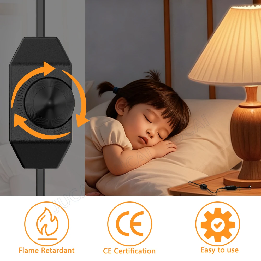 1/2개 유럽형 LED 스위칭 전원 코드 소켓, 2핀 플랫 EU 플러그, 유로 플러그 1.8m 연장 코드, 검정색 또는 흰색