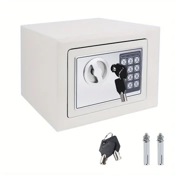 Fireproof Solid Steel Safe for Home Office with Digital Keypad Lock Secure Cash Jewelry Box 1