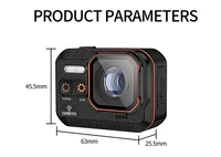 CERASTES Action Camera 4K60FPS WiFi Anti-shake Action Camera With Remote Control Screen Waterproof Sport Camera drive recorder 2