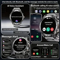T-rex 3 ULtra militaire qualité 1000mAh batterie montre intelligente 10ATM étanche GPS appel AMOLED HD hommes 100 + Sport 2025 nouvelle montre intelligente 3