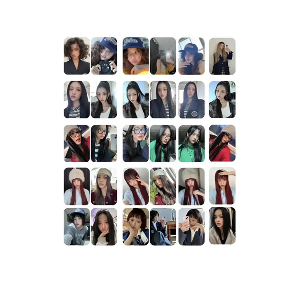 Kpop, как милый альбом, открытка, персонаж, двусторонняя фотооткрытка, LOMO открытка, поздравительная открытка, специальное издание MinJi Hanni Danielle