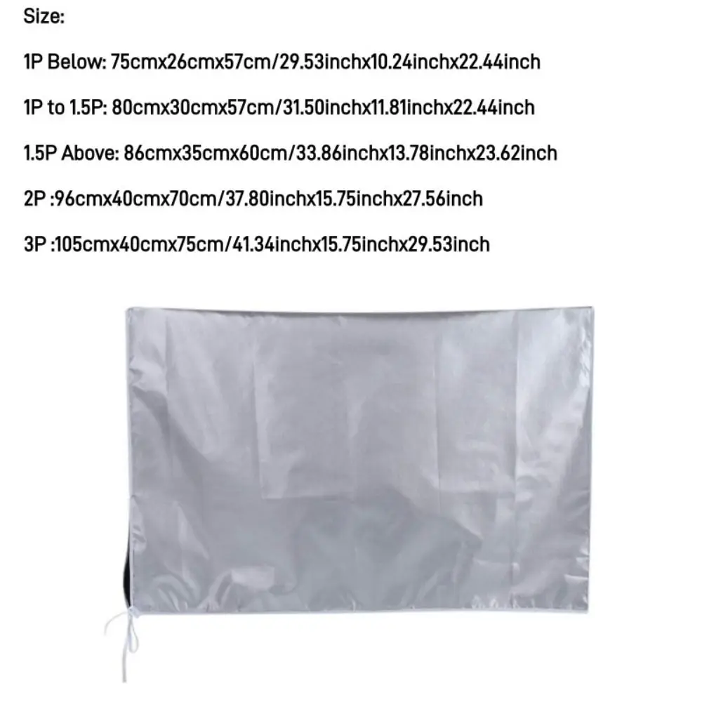 High Quality Air Conditioner Sunscreen Cover Waterproof Dustproof Air Conditioner Cover Outdoor Sun Block Protective Case