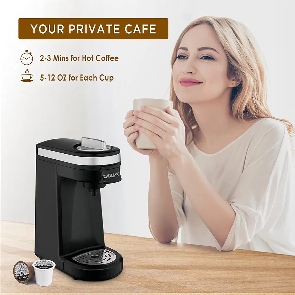 Portable Capsule Coffee Machine K-cup Coffee Maker Machine Daily Capsule Portable