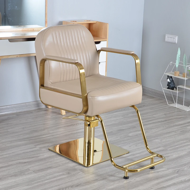 

Luxury Beauty Hairdresser Barber Chair Pedicure Aesthetic Beauty Salon Chairs Lounge Esthetician Stool Sillon Barbero Furniture