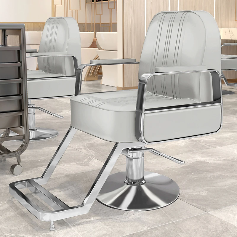 Barbershop Salon Chair Hairdressing Aesthetic Footrest Swivel Chair Professional Treatment Behandelstoel Furniture Beauty LJ50BC